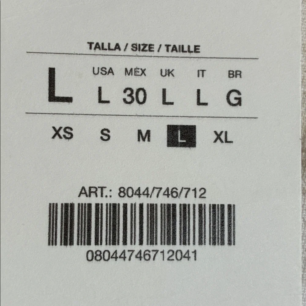 Zara nwt ecru